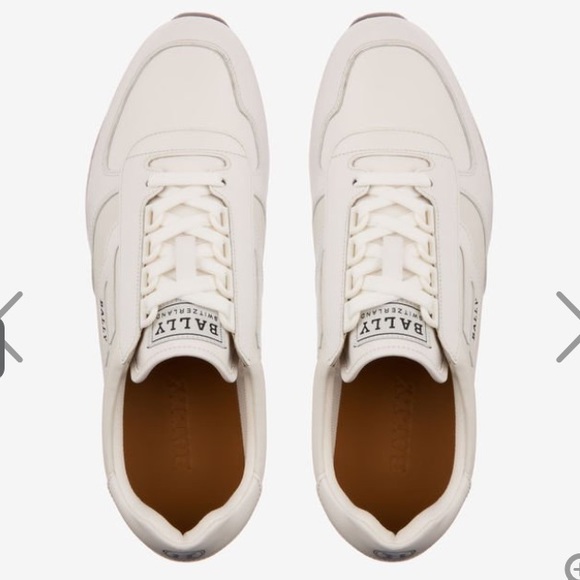 Bally MEN'S CALF LEATHER SNEAKER IN WHITE - Picture 6 of 6